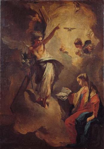 Giovanni Battista Tiepolo The Annunciation